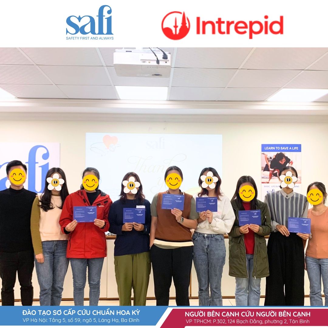 SAFI x INTREPID |  Every tour guide, a life saver 