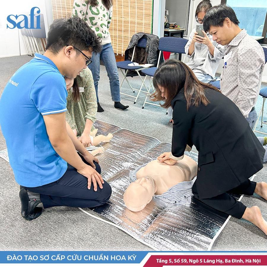 SAFI x Trung tâm phát triển Xanh: Nhận thức về tầm quan trọng của Sơ cấp cứu